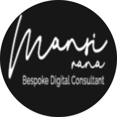 Mansi Rana Digital logo