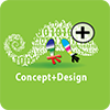 Concept+Design logo