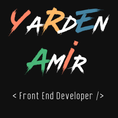 Yarden Amir - Front End Developer logo