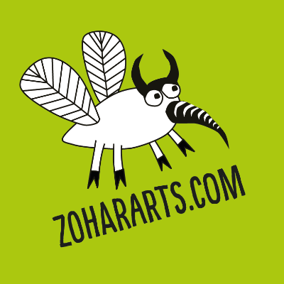זהר נוה מאיירת ומעצבת zohararts logo