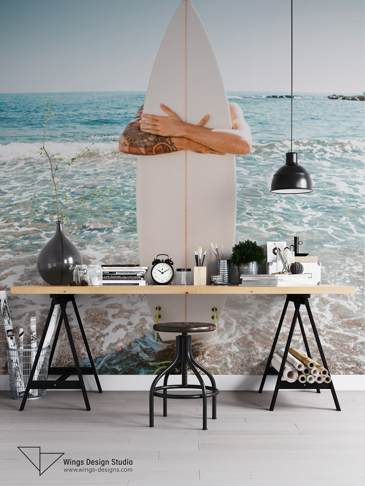 Entry 228718 in Wings Design Studio | Wall Print Design by Wings Design Studio