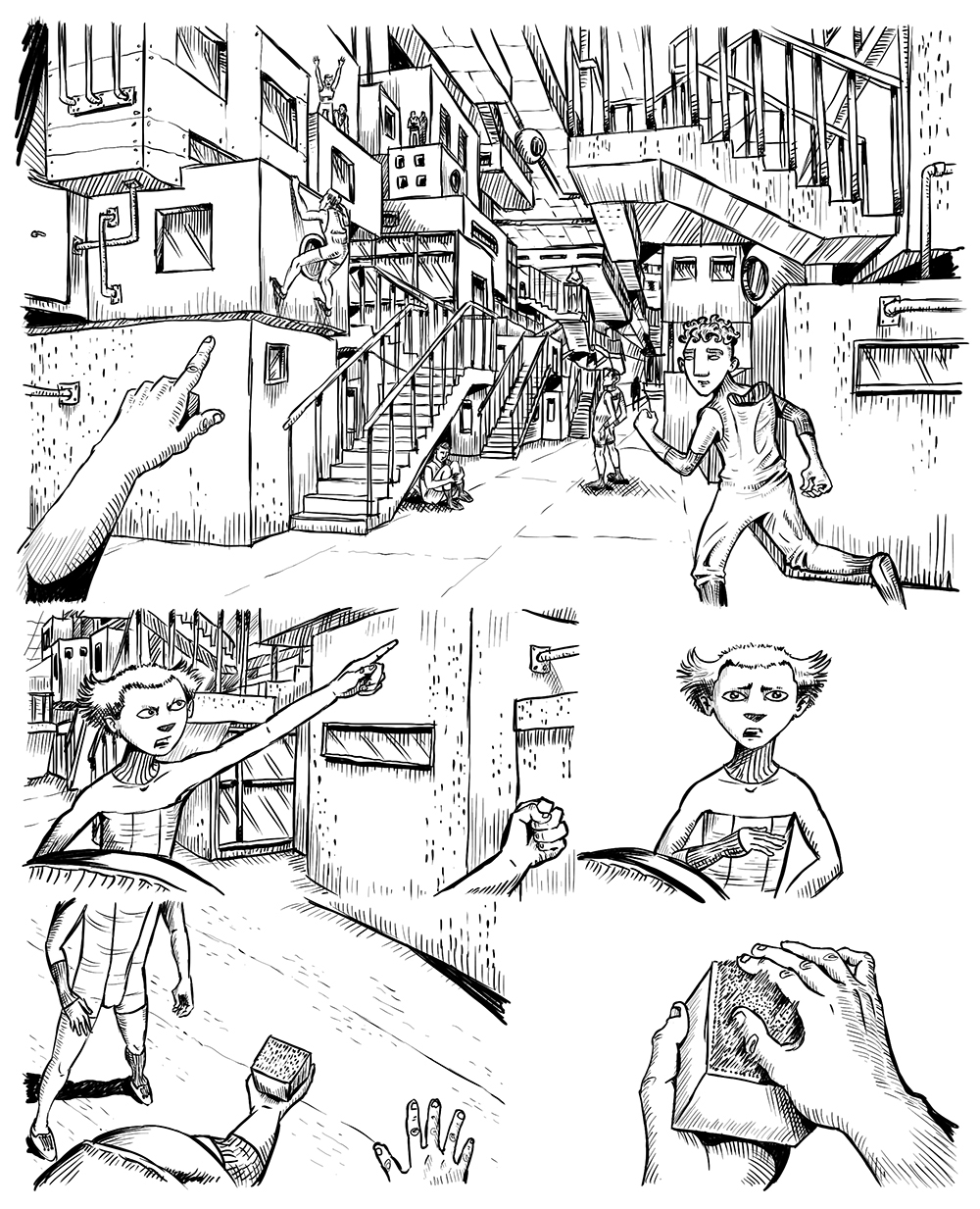 Entry 146457 in Mycelium Seep - Page Drawing process 5 by KLOOM STUDIO