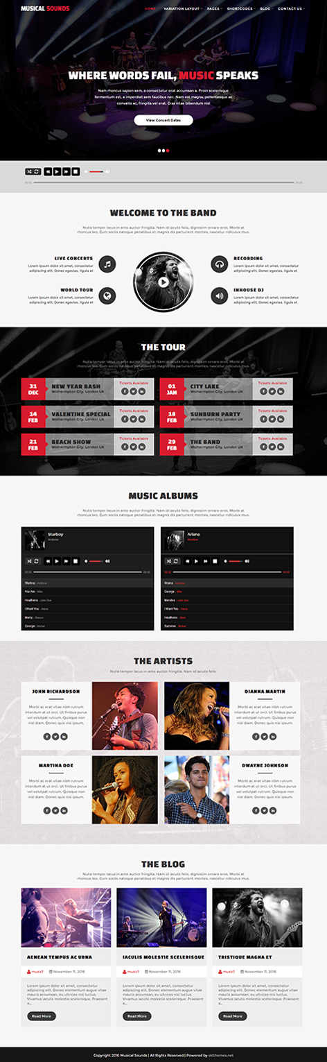 Entry 182356 in Musical Sounds by SKT Themes