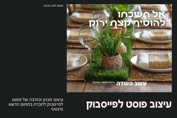פוסטים לרשתות חברתיות thumbnail