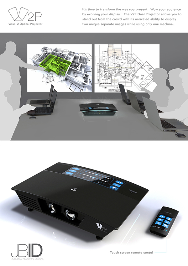 Entry 187028 in V2P Dual Projector by Joel Bell Industrial Design