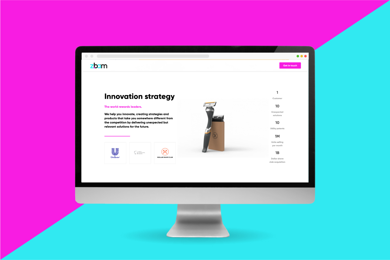 Entry 220883 in Web Design - Zbam https://www.zbamdesign.com by Gilad Cohen | Freelancer