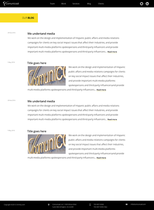 Entry 146081 in Marketing Company Website by iKantam