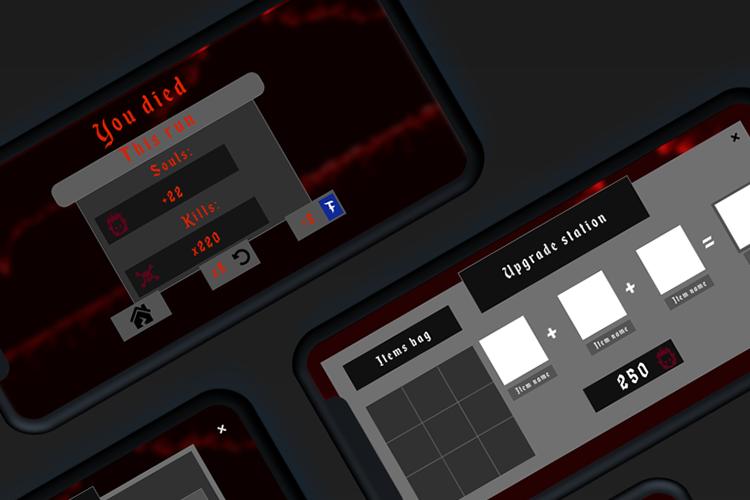 Darkest ages - game UI/UX thumbnail