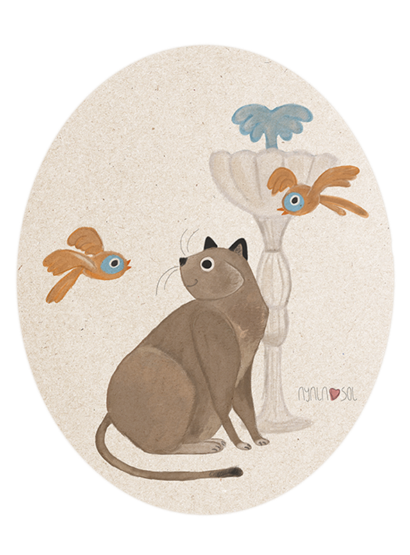 Entry 115258 in CAT AND THE BIRDS by אילה סול