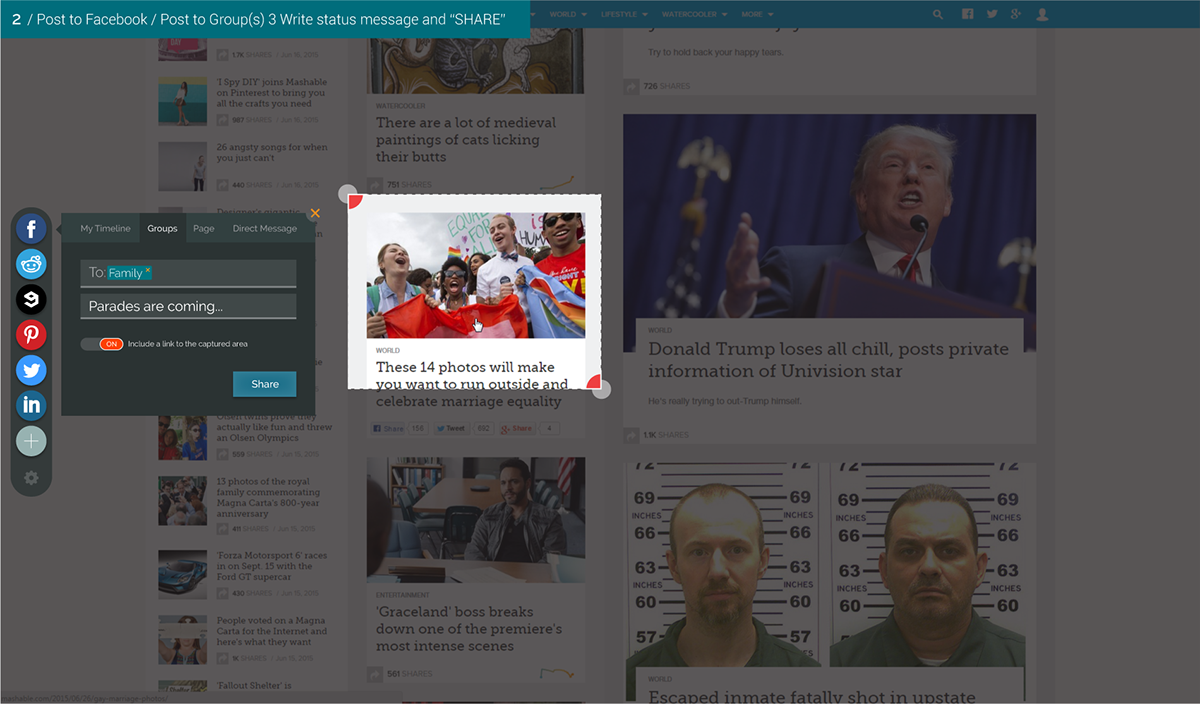 Entry 134489 in Screen Capture Add-on. UI/UX concept by Johnatan Ivan Alperson