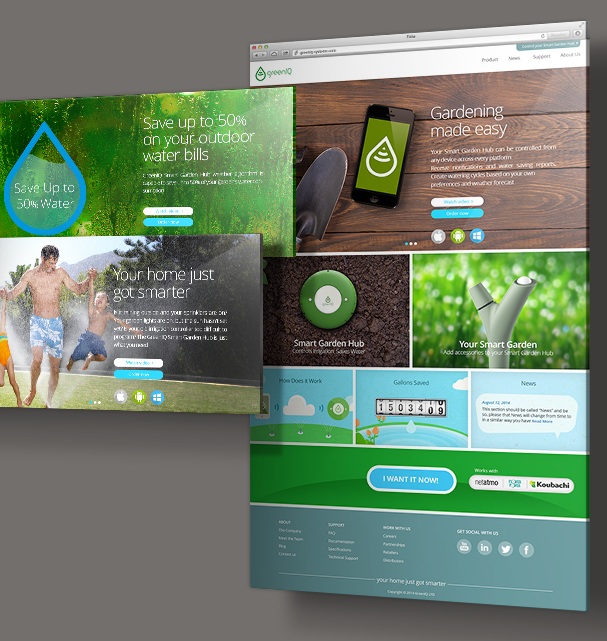 Entry 226752 in GreenIq website design by אייזק בראל