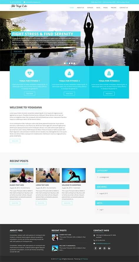 Entry 182398 in Yogi Lite by SKT Themes