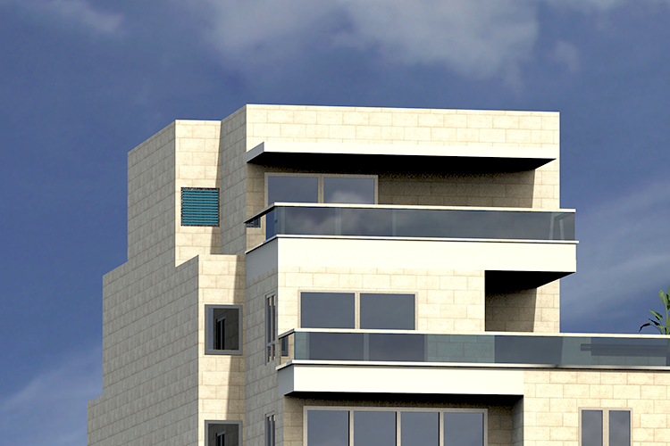 Open Zoomed Related Entry 3D simulation of an apartment building in Netanya