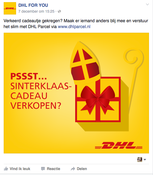 Entry 90208 in DHL Sinterklaas Post by Dutch Lion Amsterdam