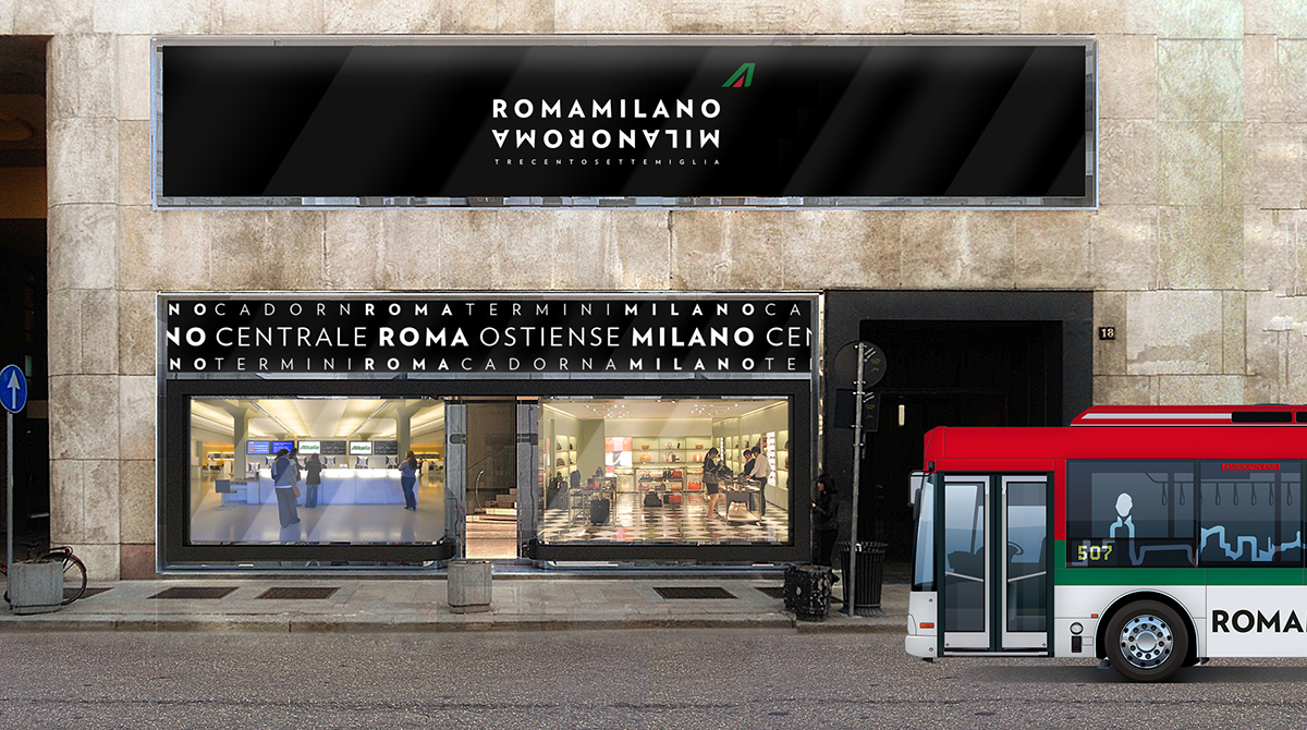 Entry 85272 in ROMAMILANO | Alitalia by 28/8 Design