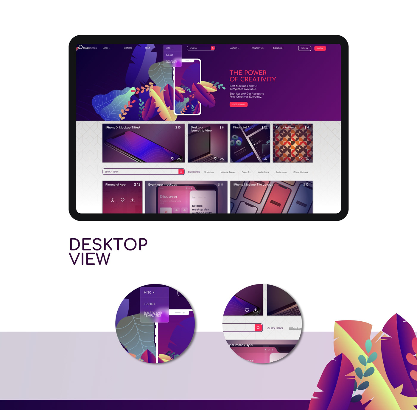 Entry 221459 in Design Sales Concept by UI & Digital Graphic design