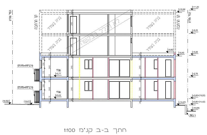 Entry 92295 in הגשות להיתר. Revit by Ricci Concept