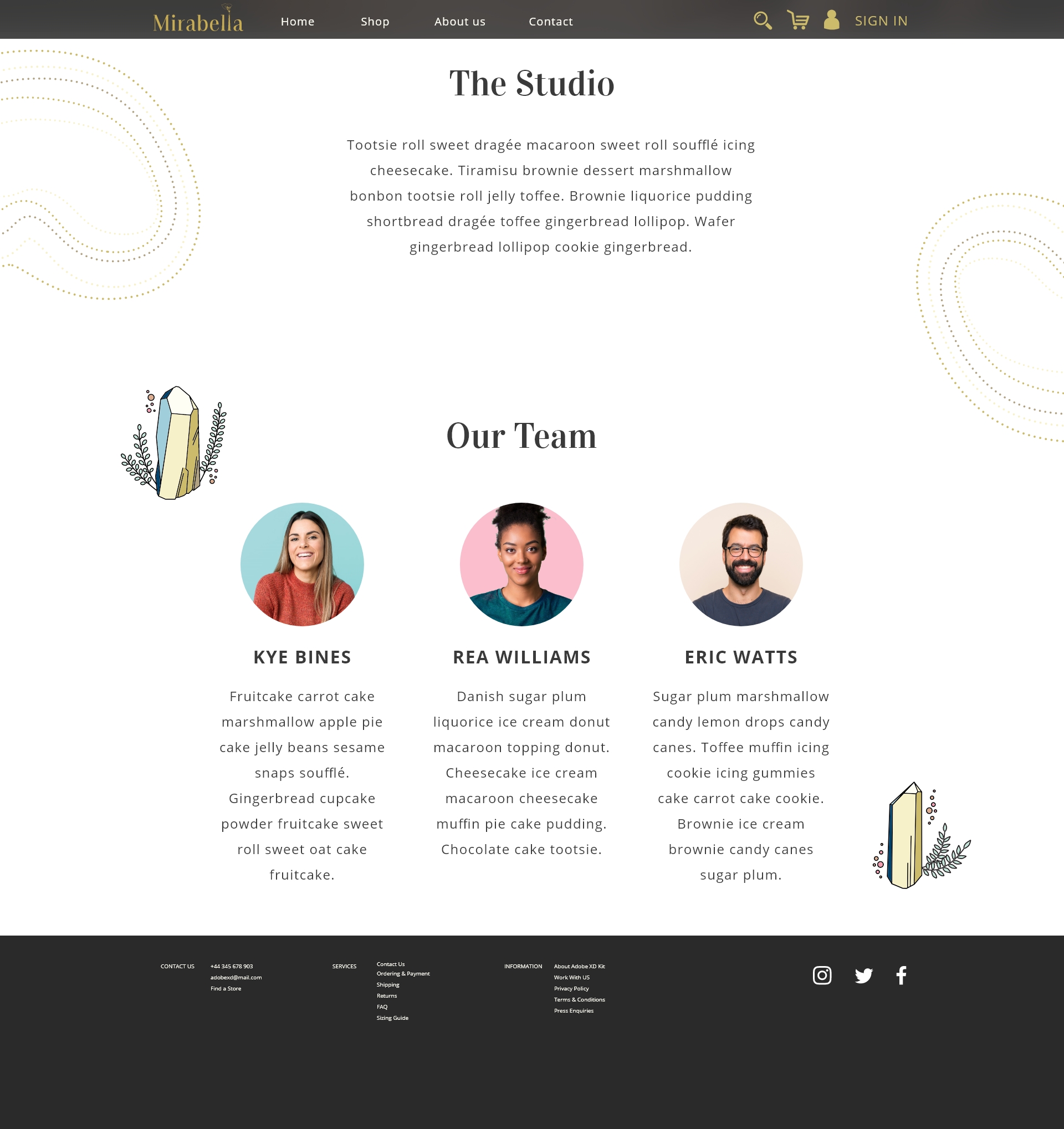 Entry 268272 in Ecommerce website design by Linushka Design