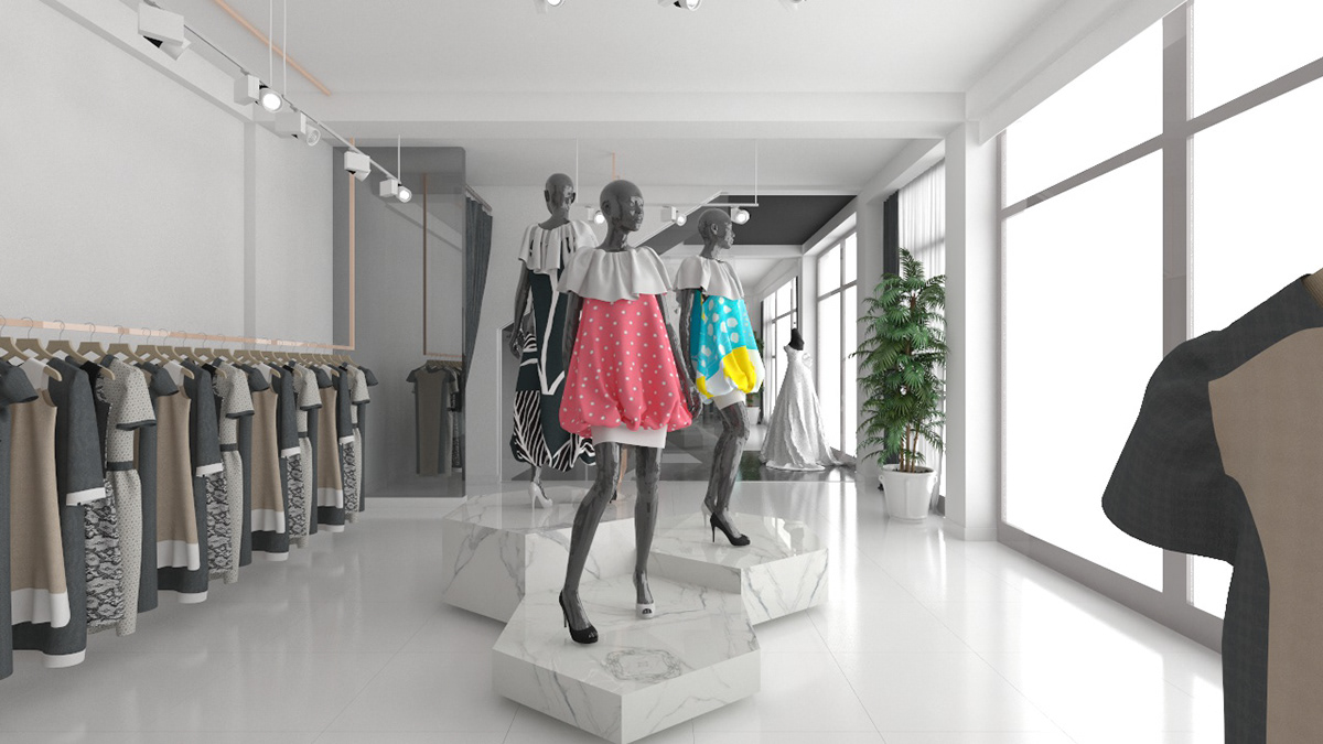 Entry 192920 in Fashion studio interior design by MladMa