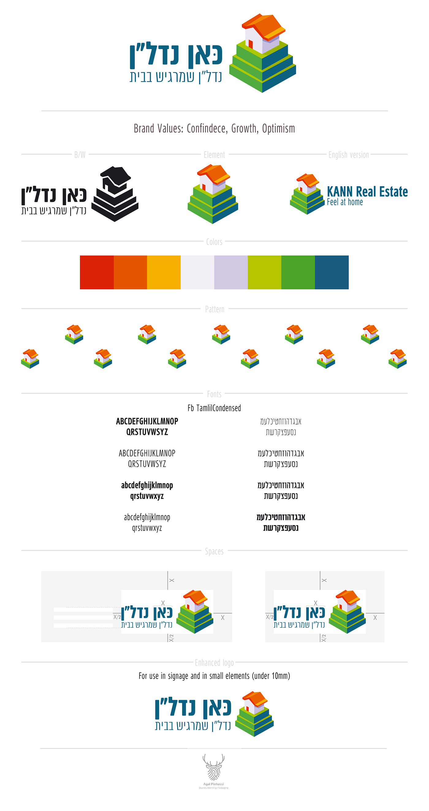 Entry 138076 in KANN Real Estate by איל פנחסי זהות מותגים ואריזה