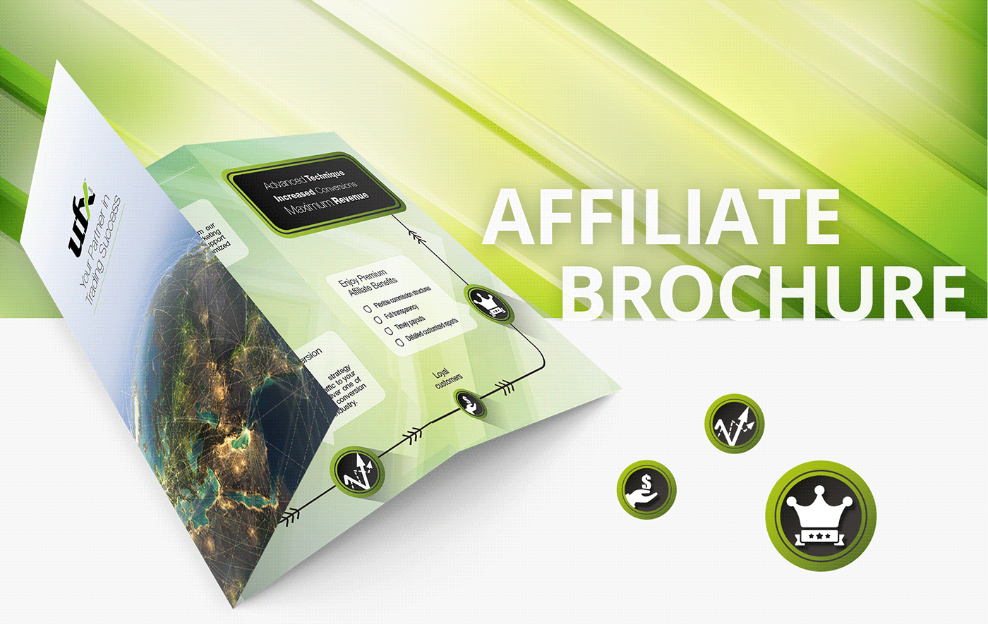 Entry 221468 in Brochure for Affiliate's conference by UI & Digital Graphic design