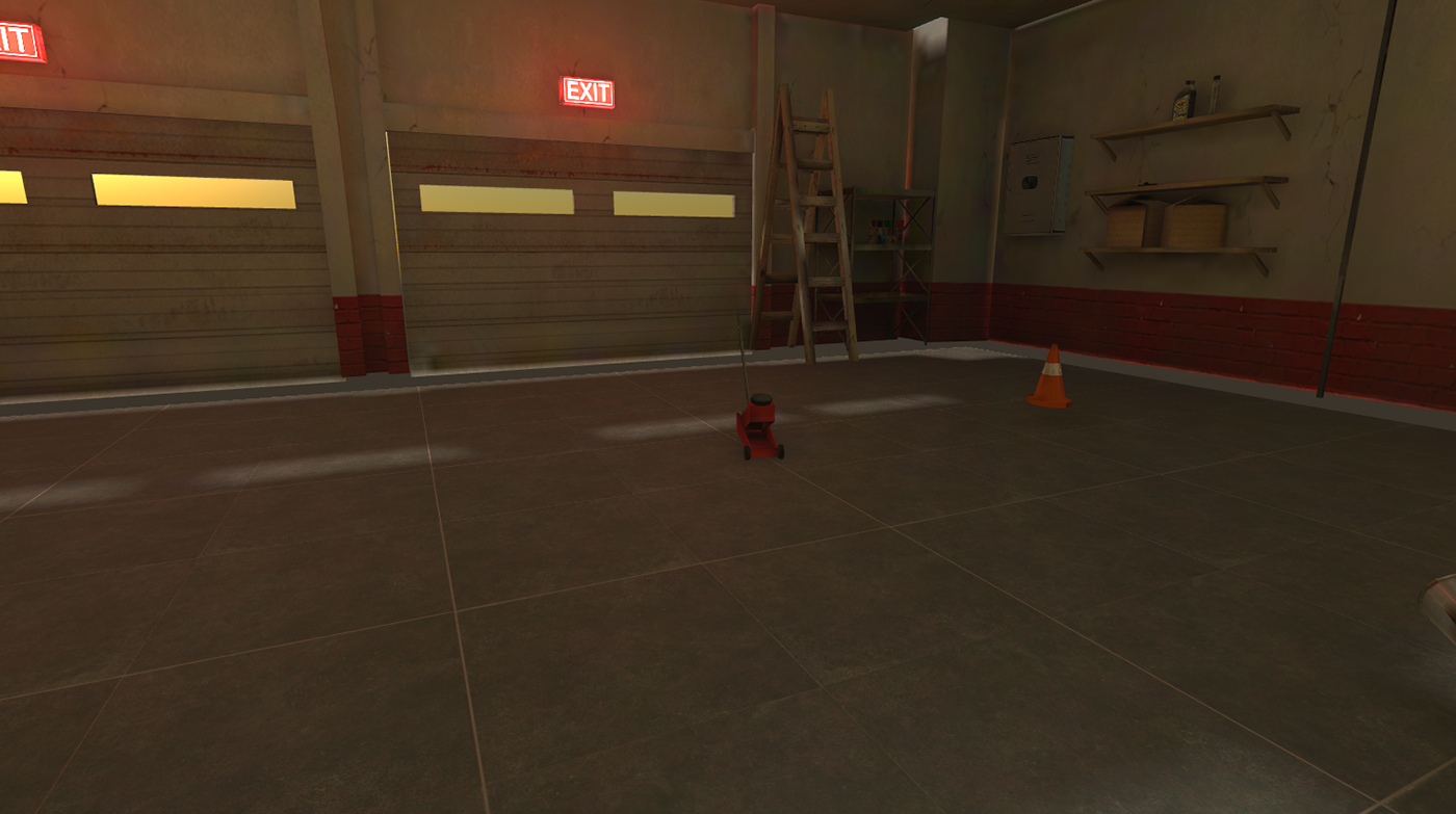 Entry 133743 in Garage Interior - 3D Mobile Game by Tala Barghouthi