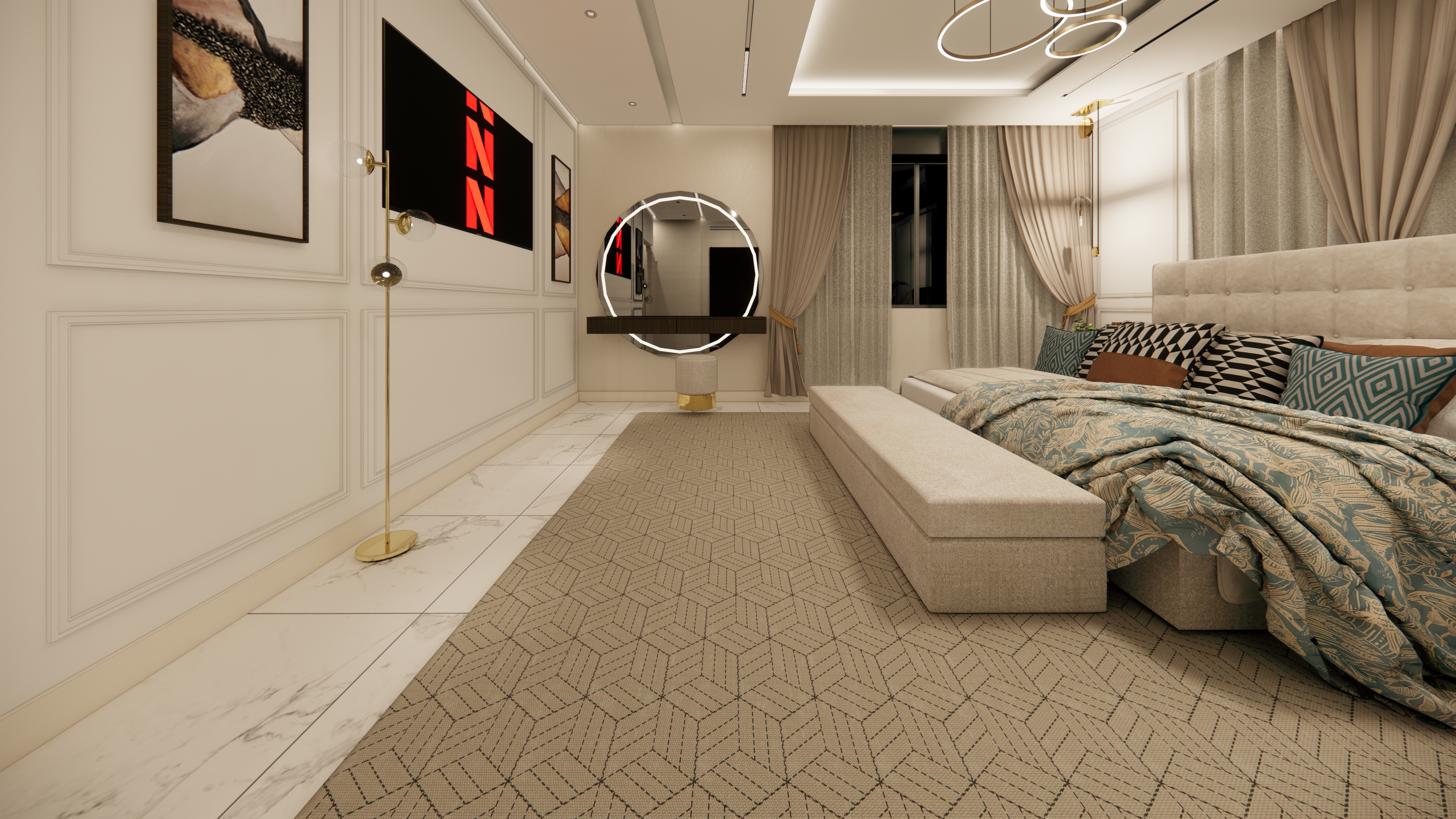 Entry 288146 in interior design 1 by אחמד אבו גזאלה אדריכלות ועיצוב פנים