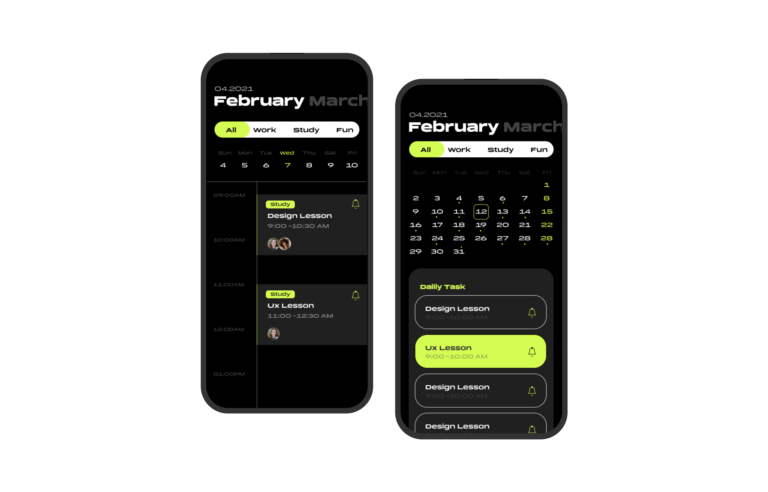 Entry 278938 in ui ux calendar by SHIALT STUDIO