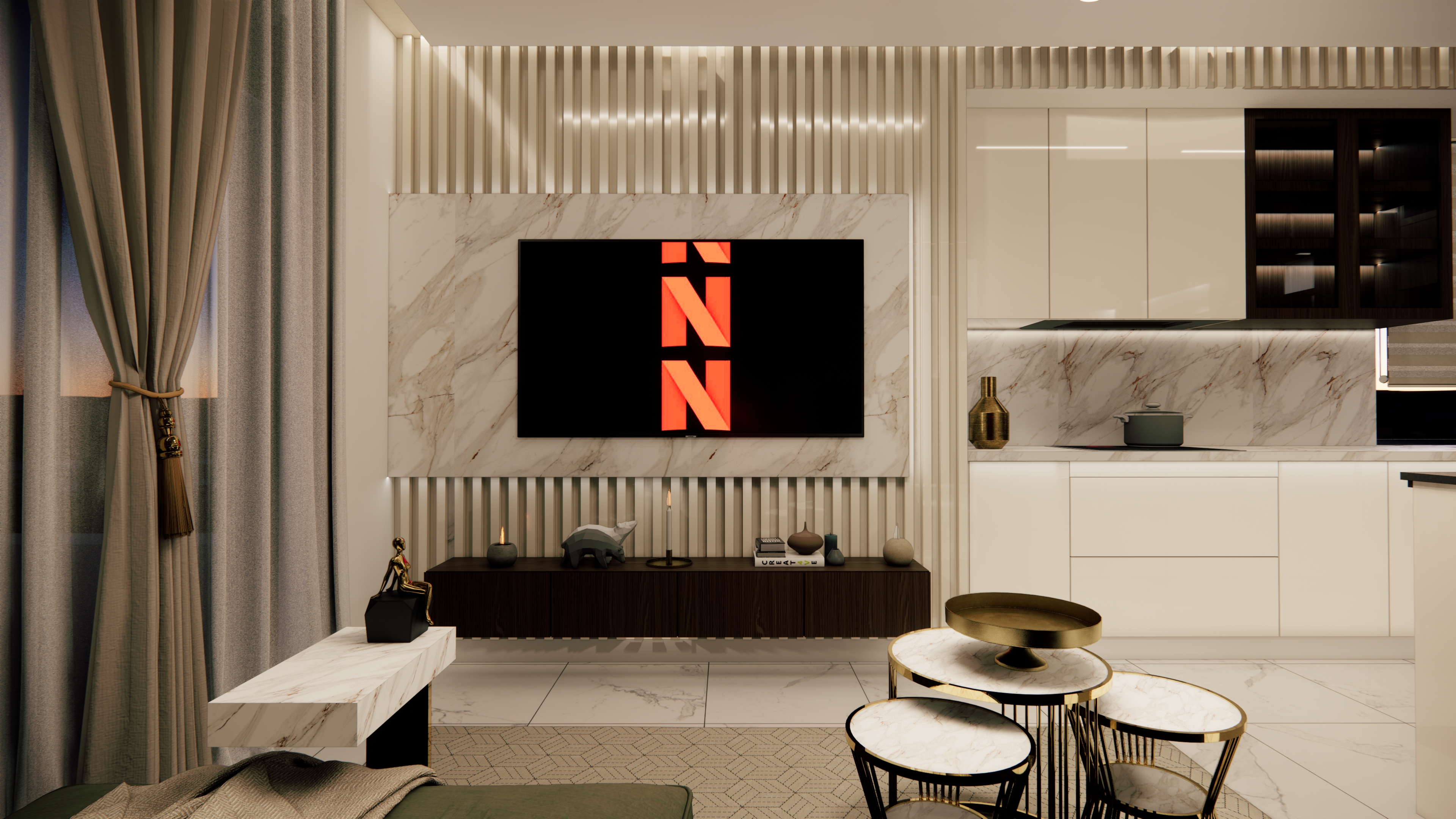 Entry 288143 in interior design 1 by אחמד אבו גזאלה אדריכלות ועיצוב פנים