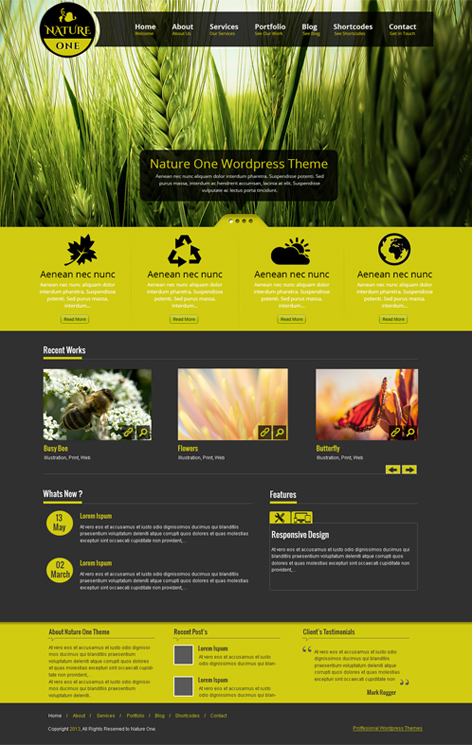 Entry 182643 in Nature Wordpress Theme by SKT Themes