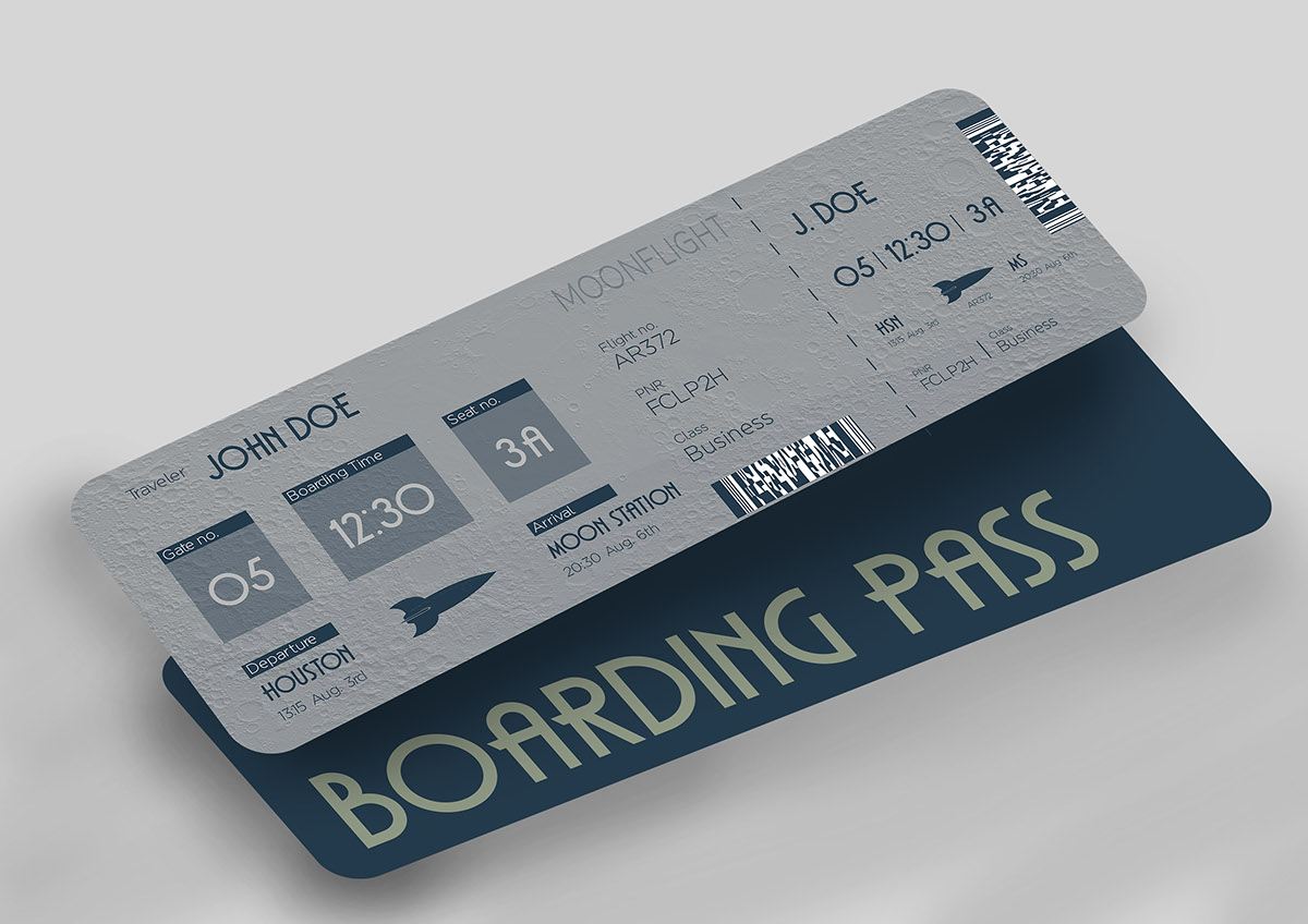 Entry 103395 in Branding Project: Moonflight by מזל חדד