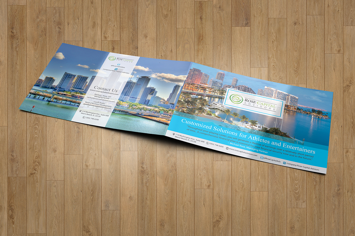 Entry 130530 in Landscape Brochure Design Mock-up by freelance studio
