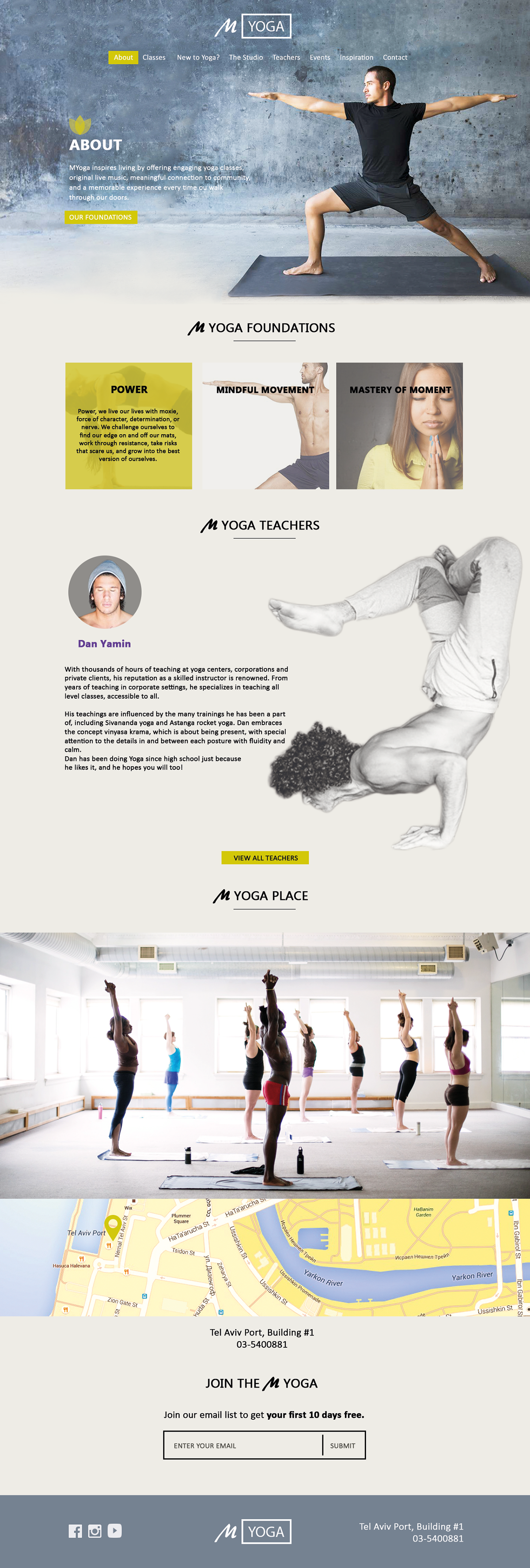 Entry 203469 in Site for yoga studio by Olga Zotova