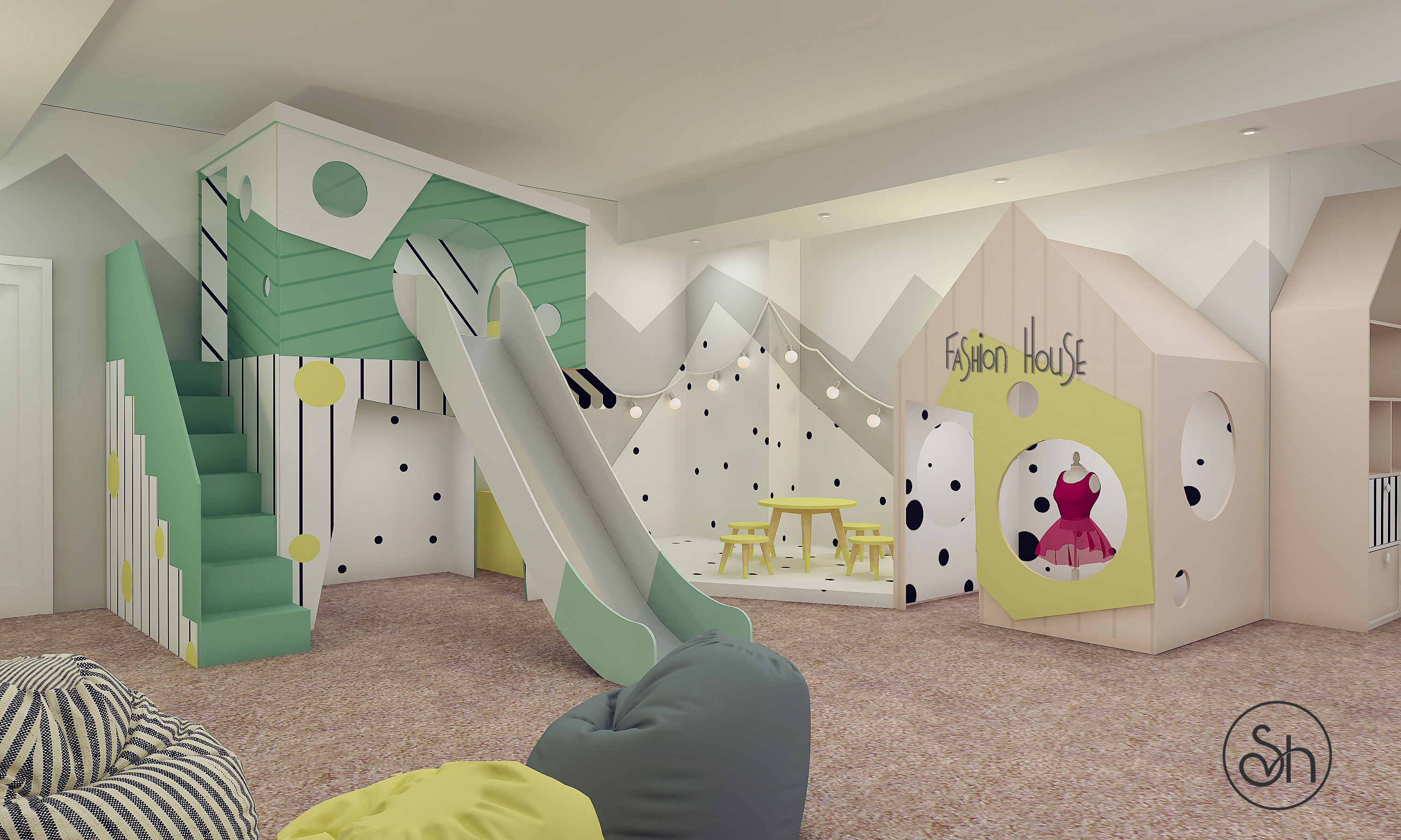 Entry 196978 in Modern Play Room by Vlada Shayevich