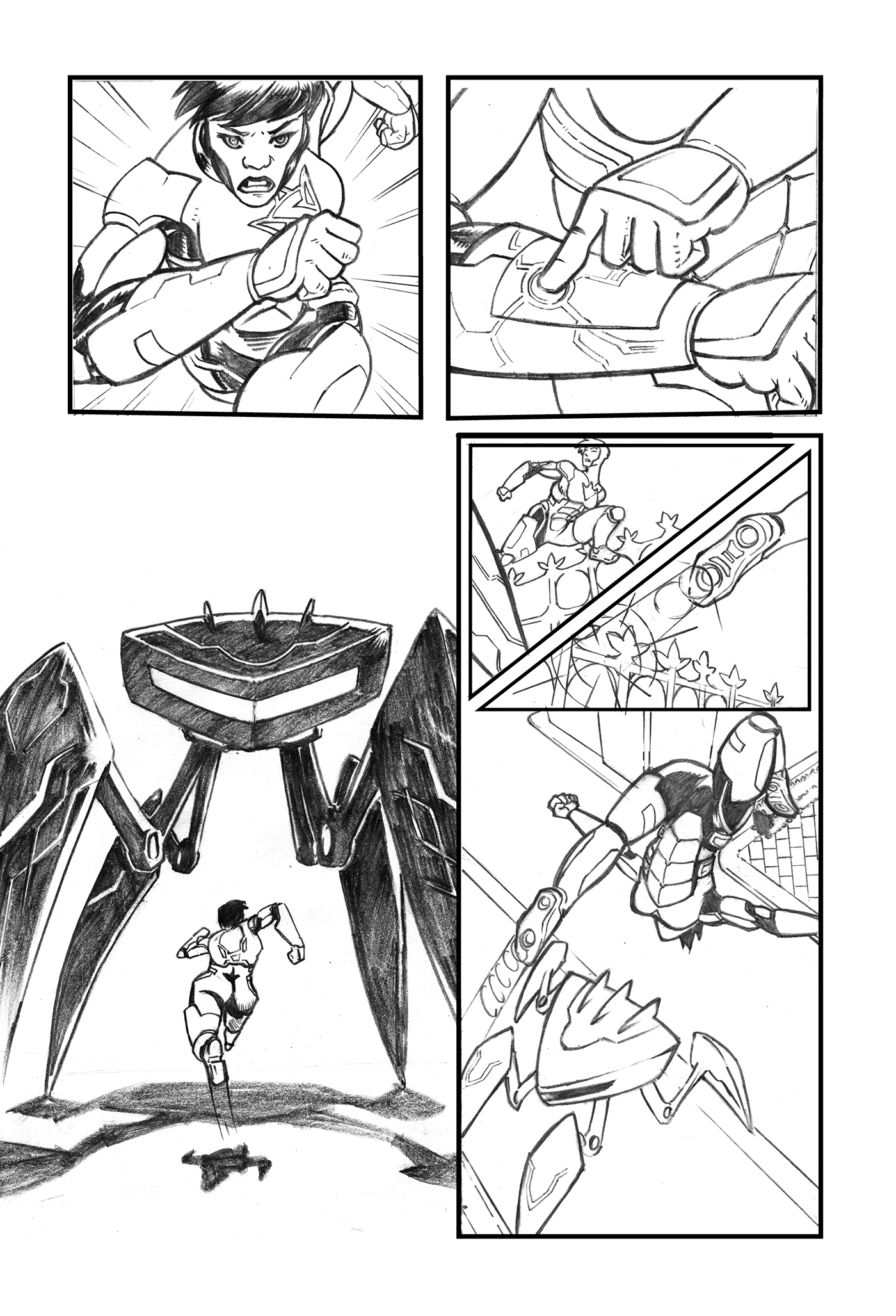 Entry 220341 in Comic Pencilling (Upcoming Title) by Jason Haynes