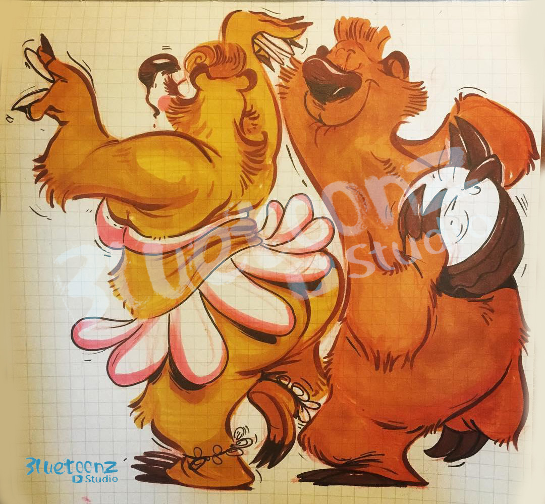 Entry 160469 in Character desing by Bluetoonz Studio