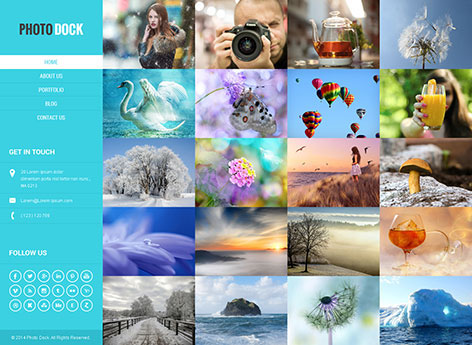 Entry 182617 in PhotoDock by SKT Themes