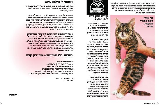 מגזין תחש -מגזין מצחיק עם המלצות על טיולים אורבאנים thumbnail