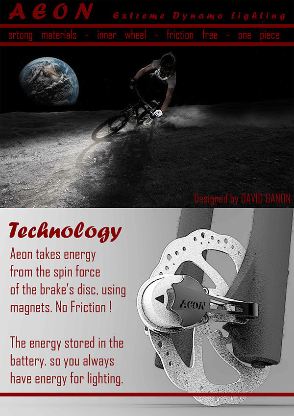 Entry 233568 in AEON Extreme Bike Dynamo Lighting by Ganon Studio