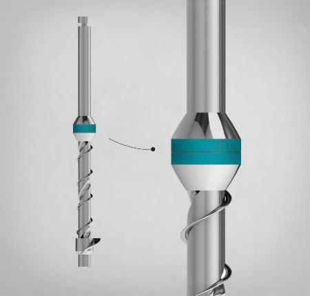 Open Zoomed Related Entry Implants Drill
