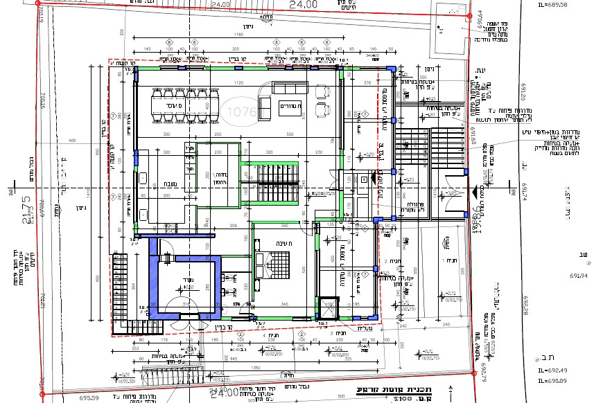 Entry 92274 in הגשות להיתר. AutoCAD by Ricci Concept