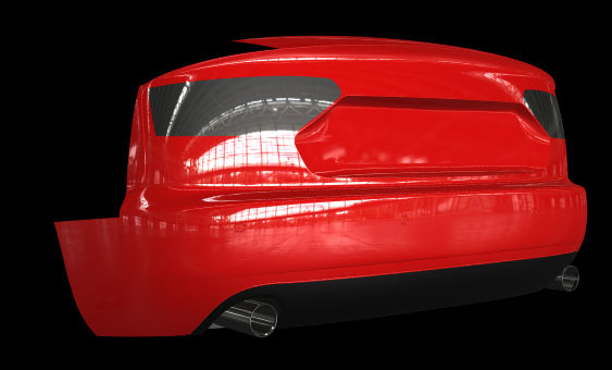 Entry 99819 in AUDI A5 SPORTBACK - REAR PART by S3D