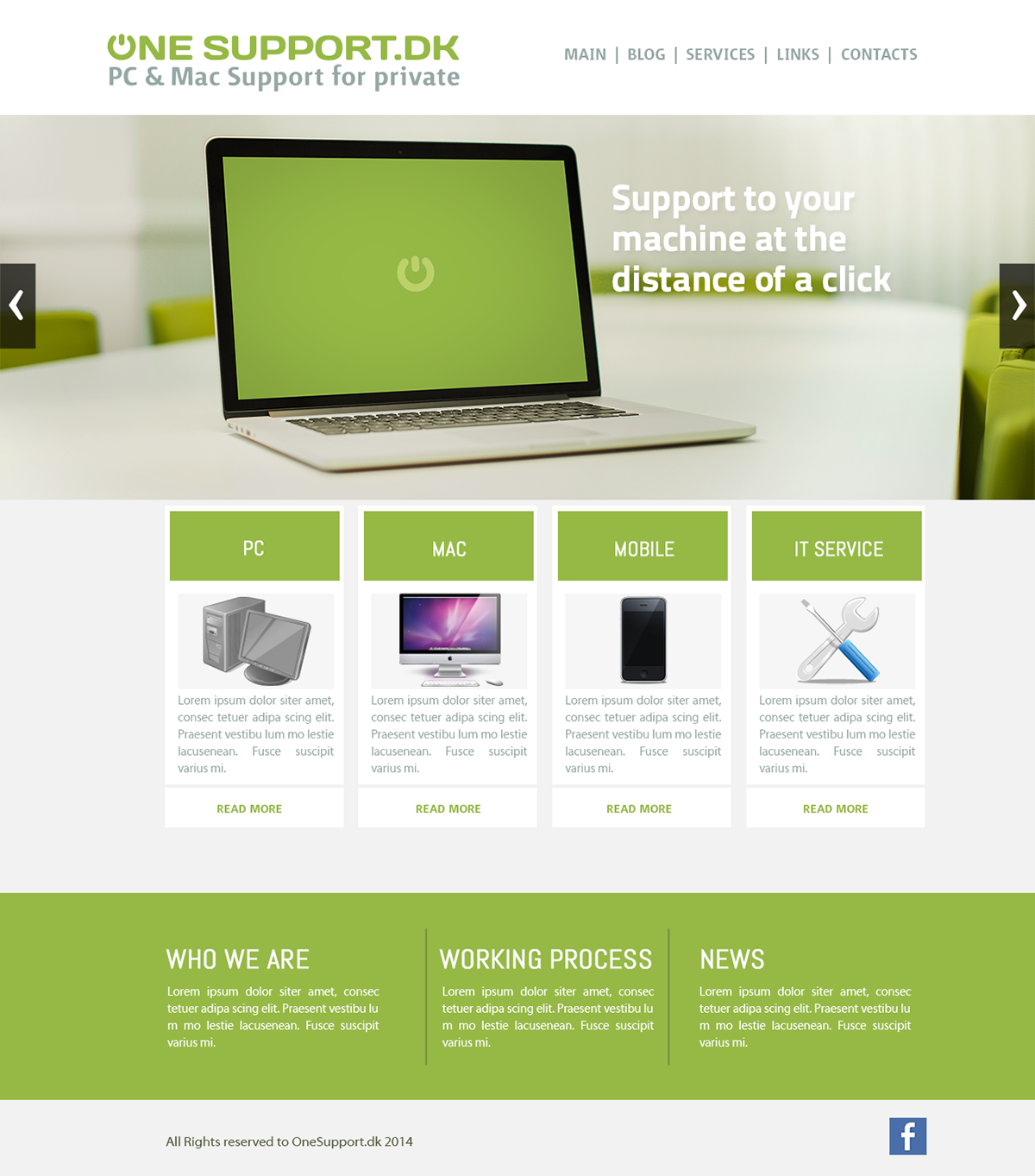 Entry 99413 in Website Designs 2014 by Graphic Boost