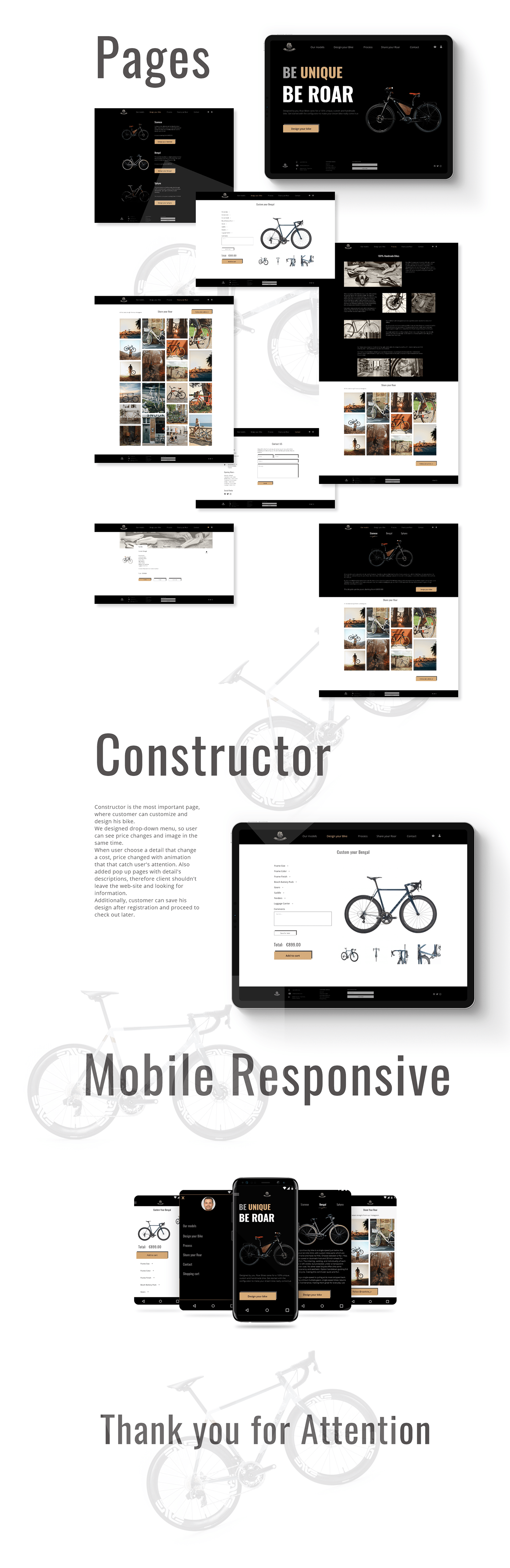 Entry 246334 in E-commerce bike store by אירנה איזוטובה סטודיו לעיצוב