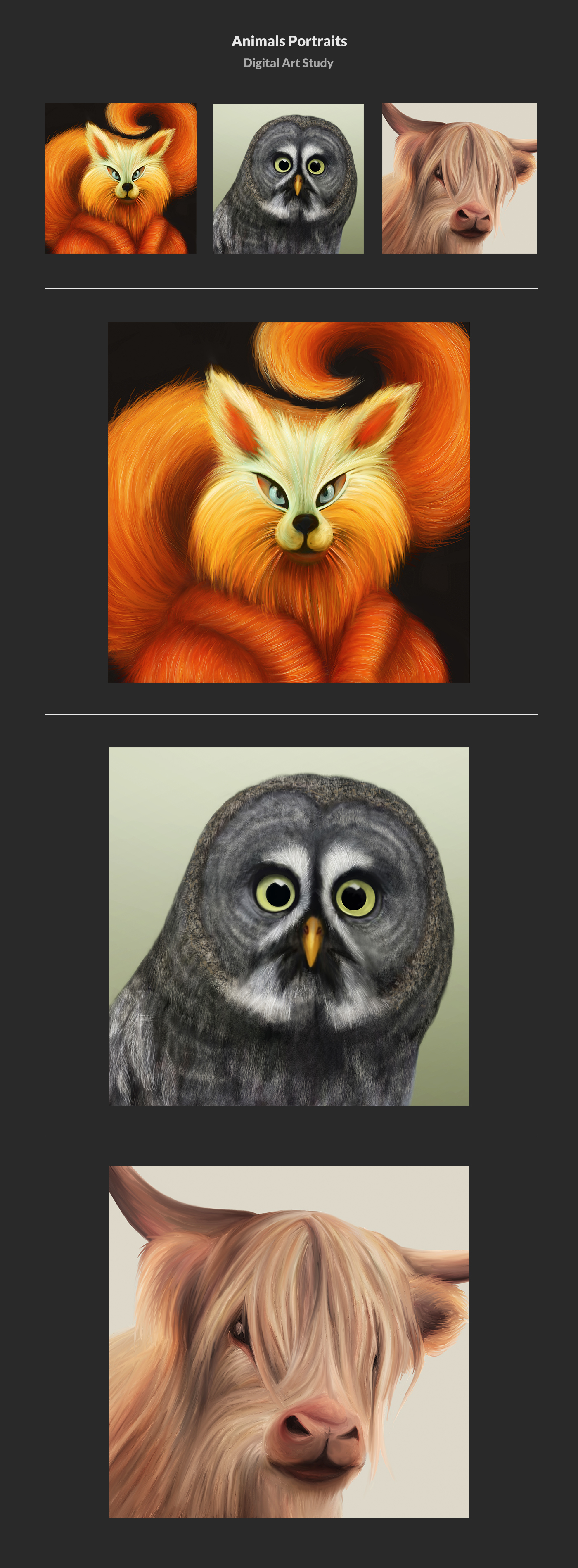 Entry 119033 in Animal Portraits - animated by Moran Levy