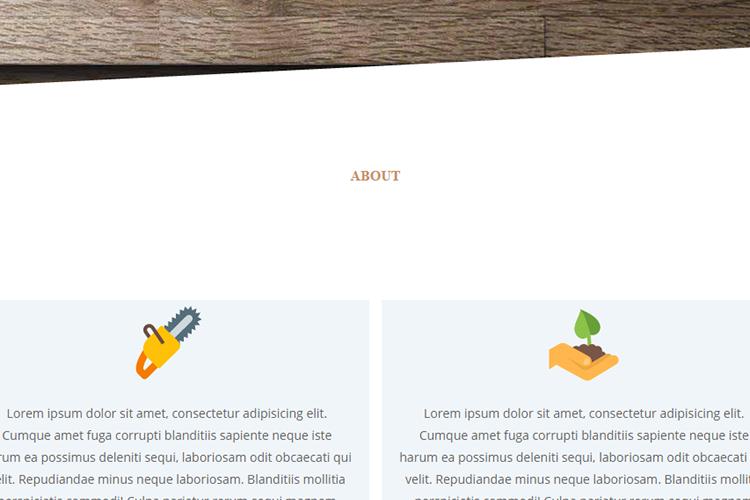 A Theme for a timber shop thumbnail