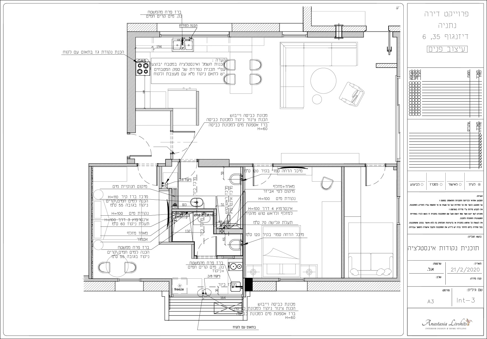 Entry 330627 in Portfolio by Anastasia Livhits Interior design