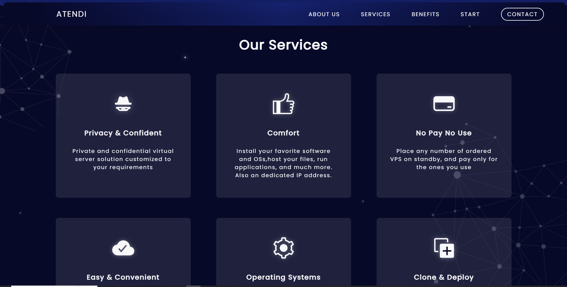 Entry 301670 in Atendi landing page by Alisa Zilberman