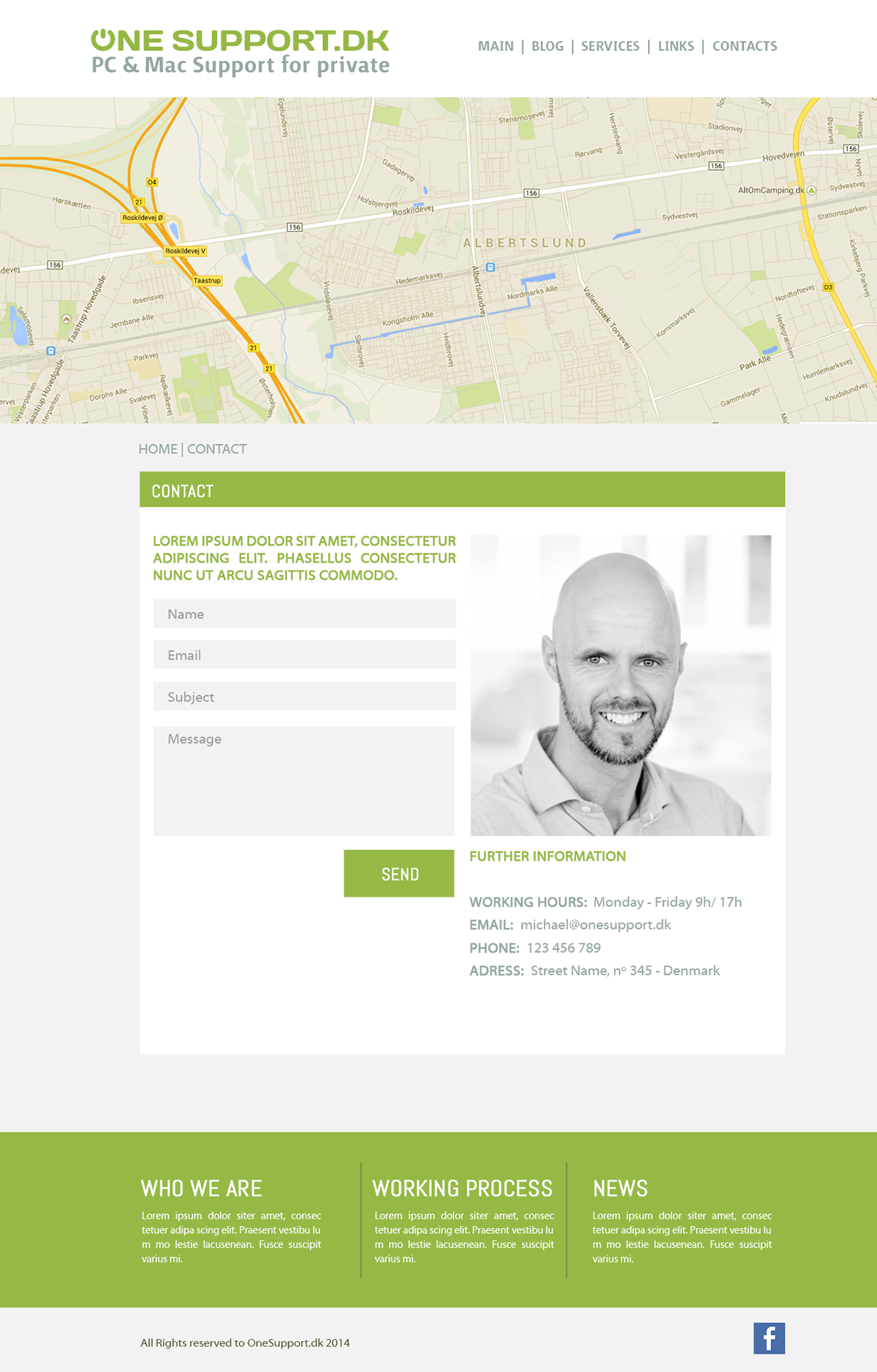 Entry 99414 in Website Designs 2014 by Graphic Boost