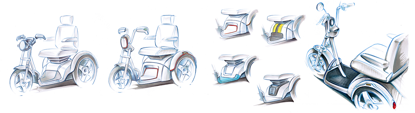 Entry 212772 in Scooter for Afikim with StudioLama by Igaleye design
